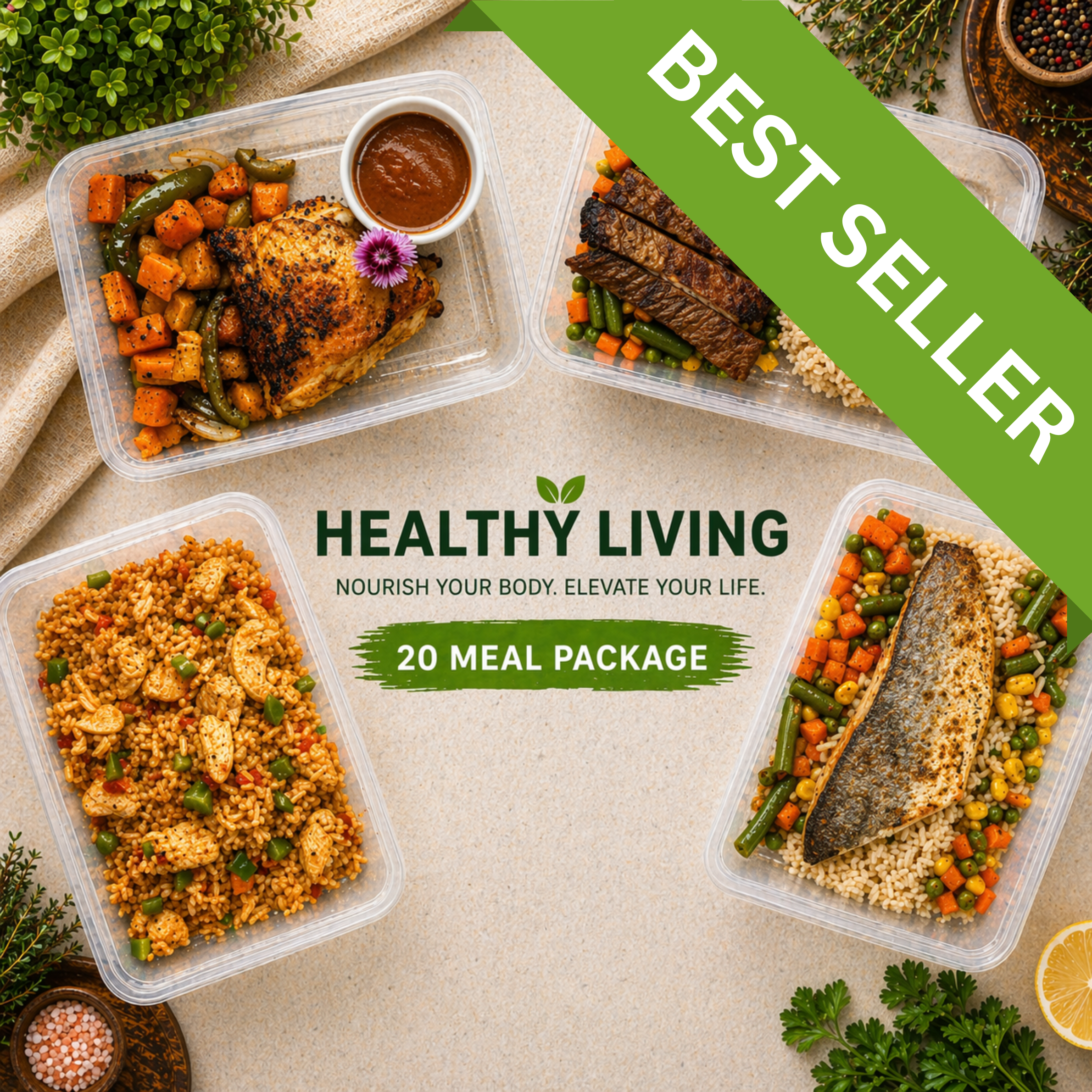 Healthy Living – 20 Meal Box