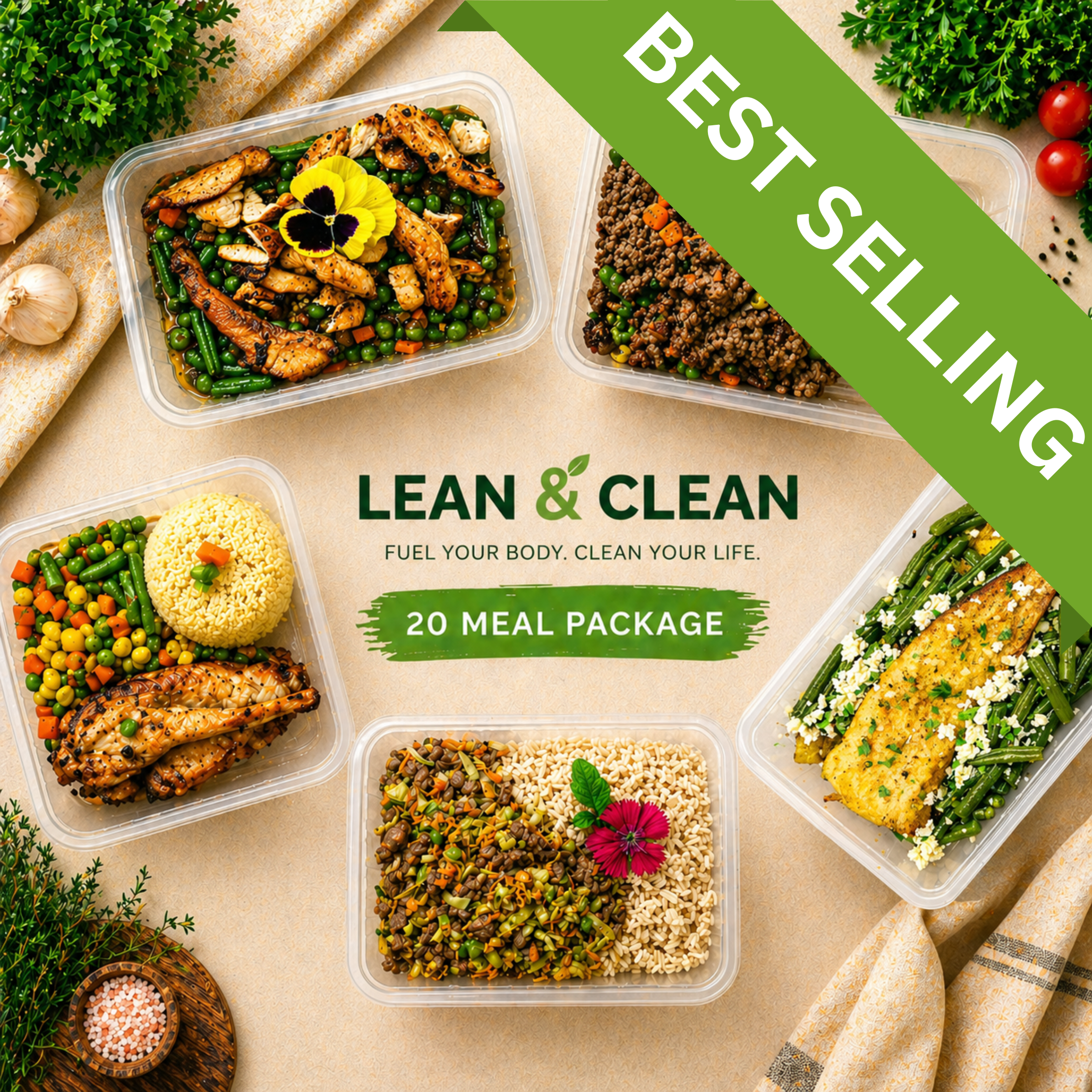 Lean & Clean - 20 Meal Box